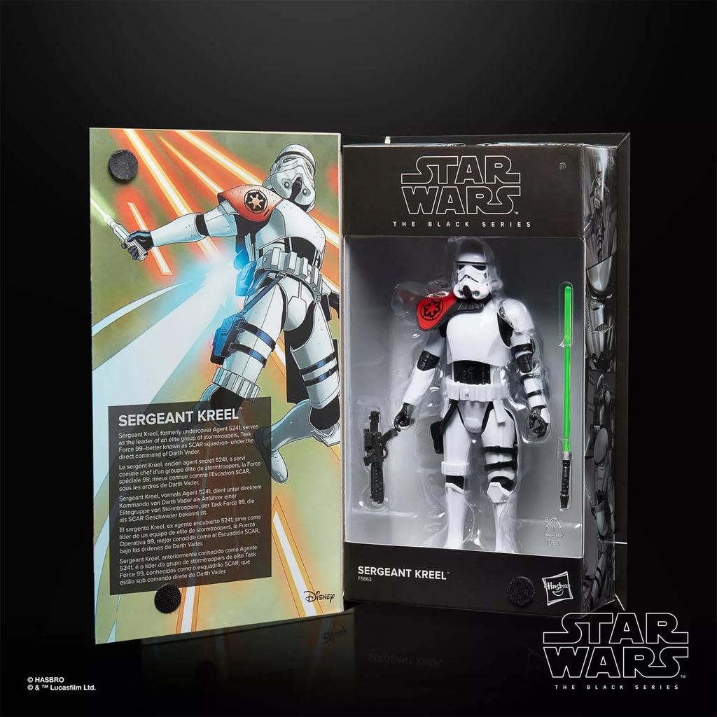 Star Wars The Black Series Sergeant Kreel 6-Inch Scale Comic-Inspired Figure
