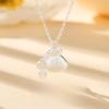 Lucky Bag Solid Ancient Chinese Style Pendant Simple Literary Clavicle Chain