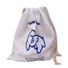 Healing Cloud Tote Canvas Bag Dog Drawstring Bag Soft Durable Portable Canvas Storage Bag for Girls