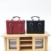 Collectible Retro Dollhouses Miniature 1/12 Scale Portable Wooden Trunk Detailed Craft