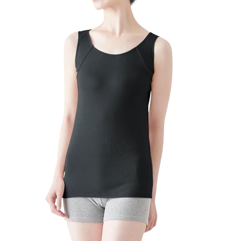

[Belle Maison] tank top ladies cotton blend Antibacterial and deodorizing Ultra thin Cool Inner camisole/tank top sweat absorbing innerwear salary