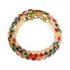 Luxury Shiny Micro Colorful Crystals Women Bracelet Fashion Hand Jewelry