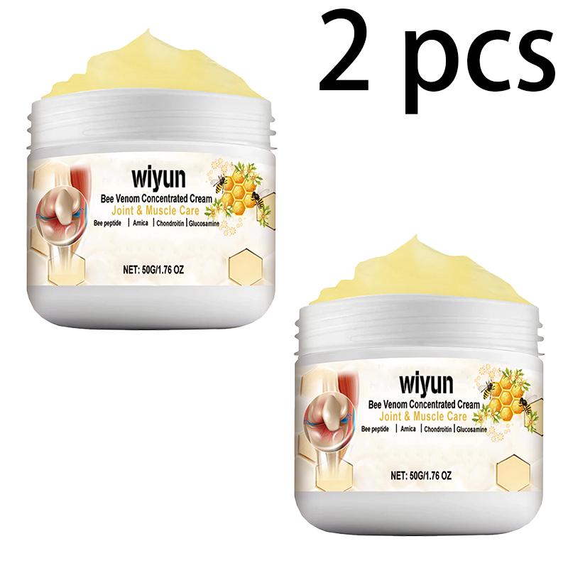 Bee Venom Body Cream Gentle Moisturizing Apply Wrists Knees Body Massage Topical Repair Cream