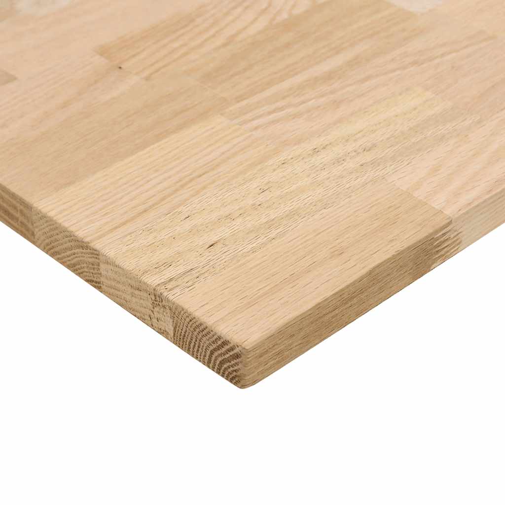 Piano di lavoro per cucina 100 x 63,5 x 2,7 cm Rovere Massiccio Rettangolare