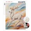 Pearl DIY Art Painting Majestic Deer Handcrafted Picture Indoor Wall Ornament Relaxing Leisure Hobby Exquisite Home Decor Gift