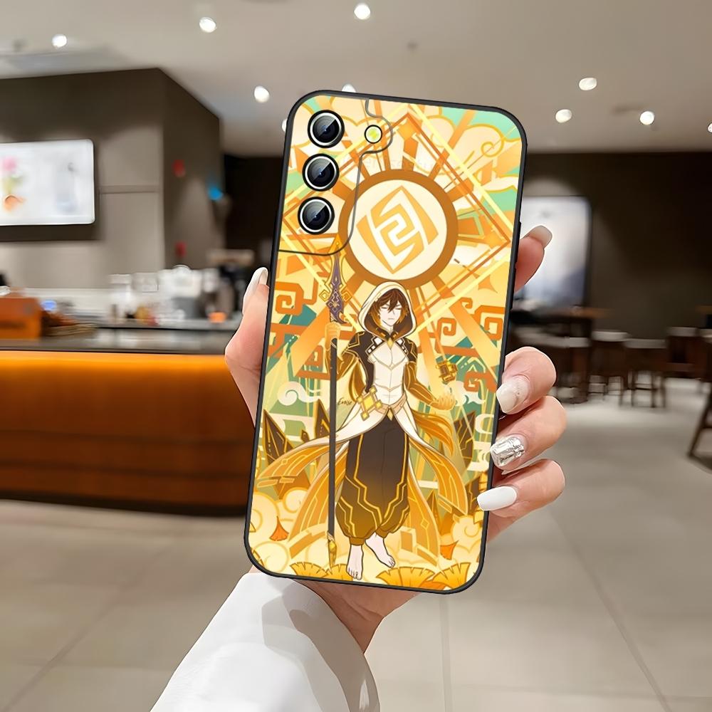 Games Genshin Impact Phone Case Back Cover for Samsung S24 Ultra S22 S23 S20 Fe S21 Plus Galaxy A54 A34 A24 A53 M54 Note 20