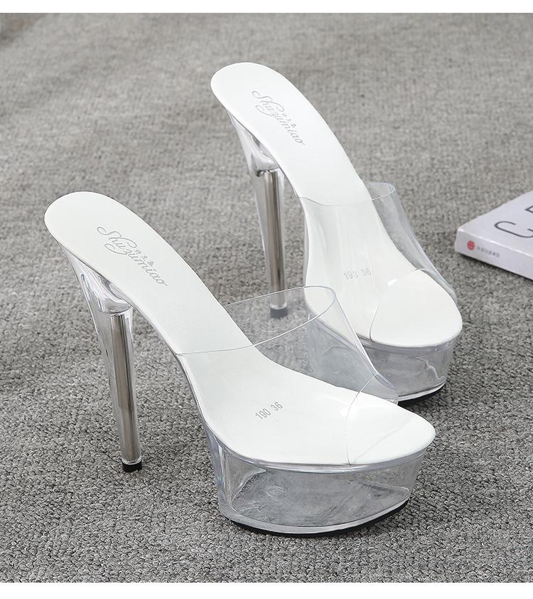 190 Serie 15 cm Absatz 4,5 cm Plattform Sexy Super High Heels