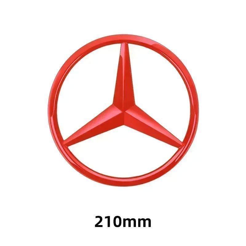 

Car Sticker New 2025 For Mercedes Benz 1pc 188mm 210mm Car Front Grill Badges Lid Covers Logo Sticker For Mercedes Benz AMG clas