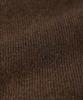 Geonjiulleunseu Cotton Raglan Pocket Sweater - Dark Brown