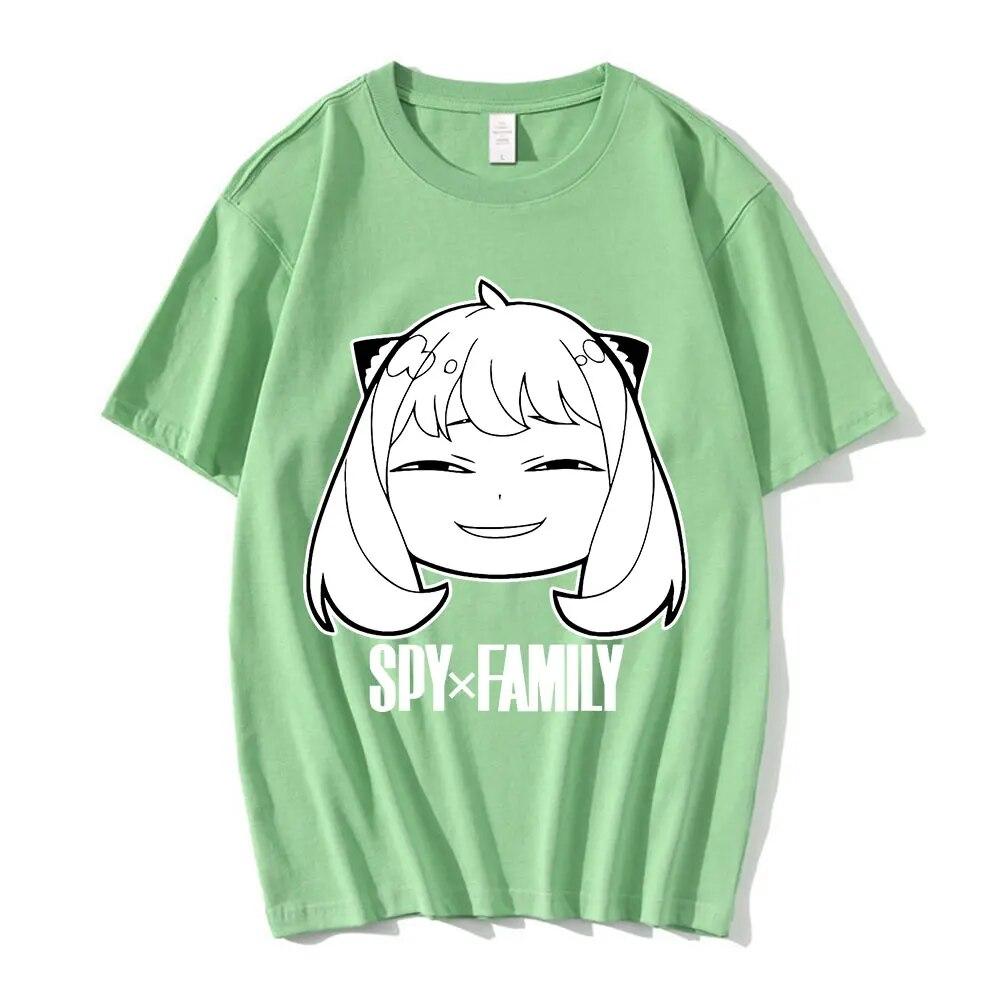 Tricou Anime Spy X Family Anya Forger Cosplay Graphics Tricou unisex cu mânecă scurtă Tricou supradimensionat unisex de vară unisex din bumbac