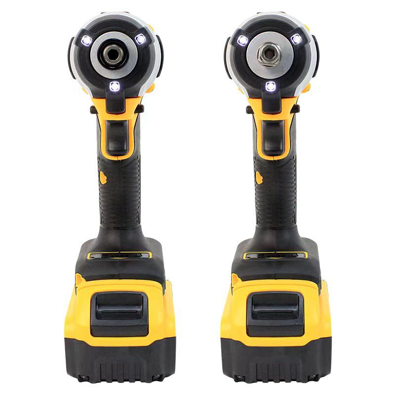 D850 Electric Screwdriver, Compatible with DEWALT Battery, Portable Brushless Impact Driver