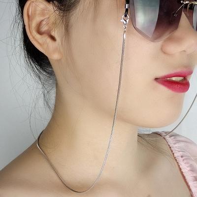 Stylish European & American Glasses and Mask Chain: Non-Slip, Anti-Lost, Non-Fading Titanium Steel Venetian Accessories