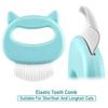 Pet Hair Deshedding Comb Pet Dog Cat Brush Grooming Tool Hair Removal Comb For Dogs Cats Dog Cleaning Grooming Tools
