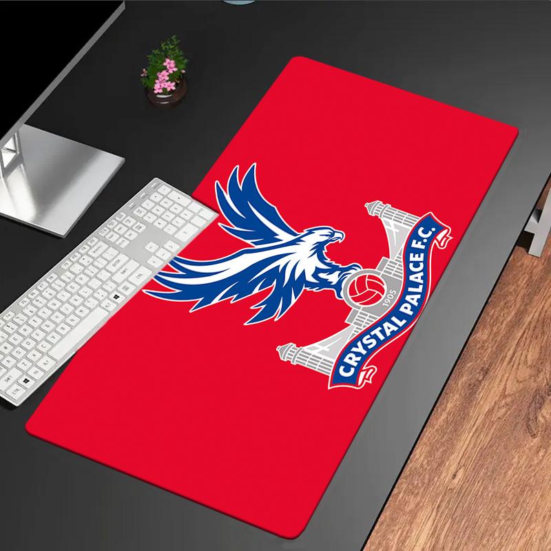 Crystal Palace Football Club mouse pad, rubber base, esports desk mat, mouse pad for gamers and office use, gaming desk , easy to clean mat