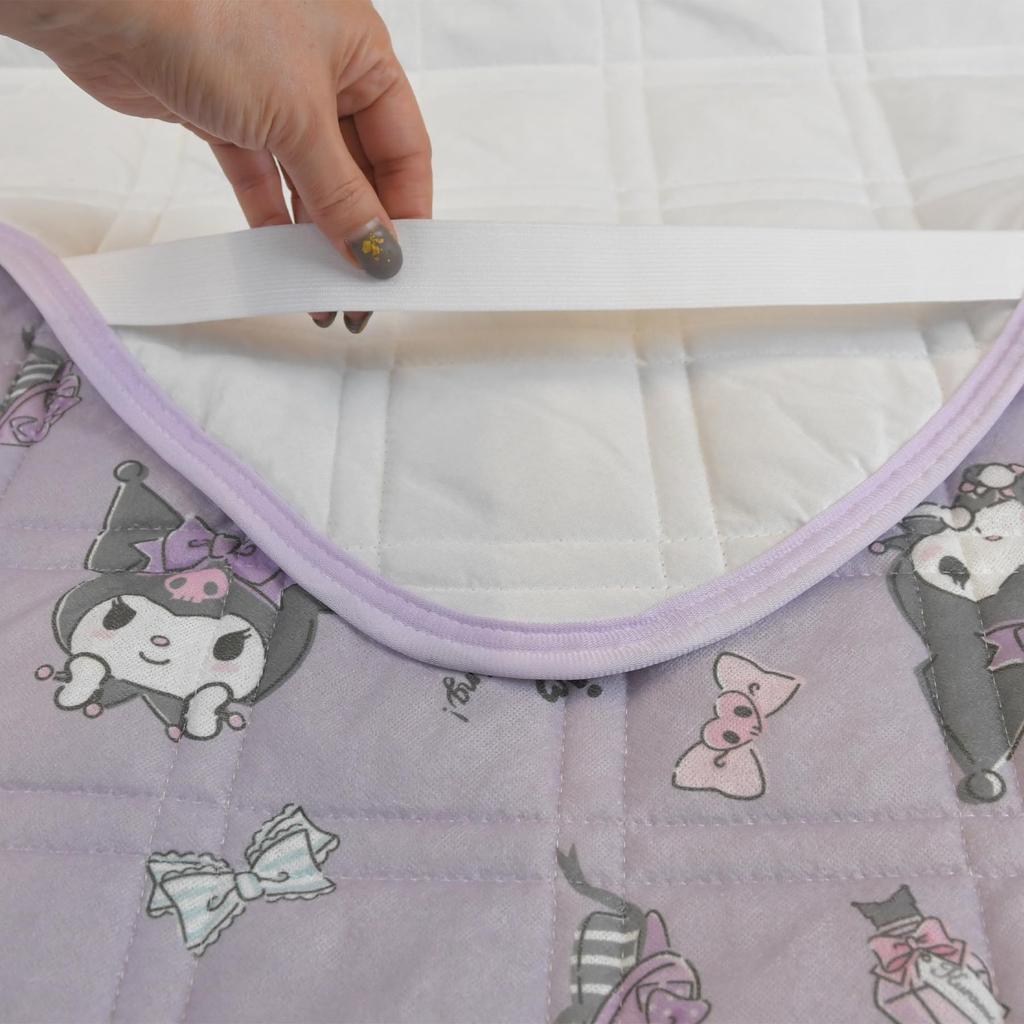 Marushin Sanrio Kuromi Cheeky Butt Charming Quilted Mattress Pad All-Season (Product Number 3815016300)