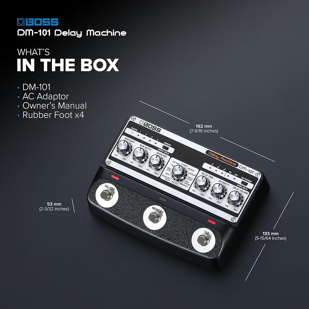 BOSS/DM-101 Delay Machine Delay Boss DM101 Analog Delay