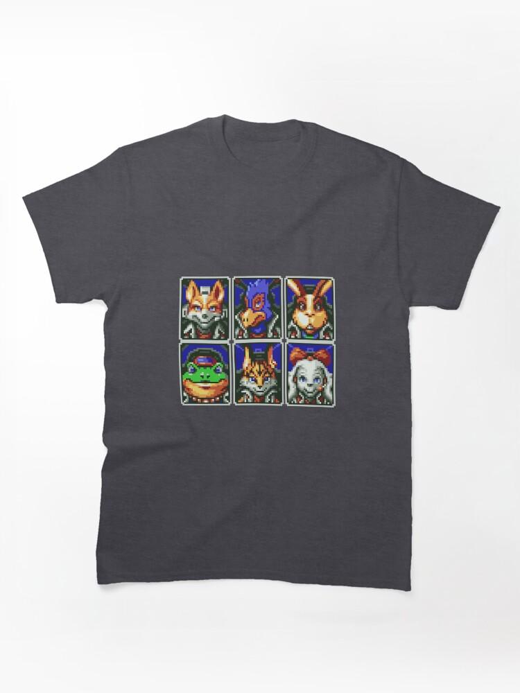 Star Fox Adventures Remastered We're Star Fox 2! (Grid Horizontal) Classic Unisex T-Shirt