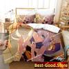 Honkai Impact 3 Bedding Set Printed Bed Set With Pillowcase Bed Duvet Cover Soft Single Double Queen Super King Size Bedroom