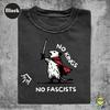 No Kings No Fascists Opossum Meme  Shirt Anti Trump Protest Tee