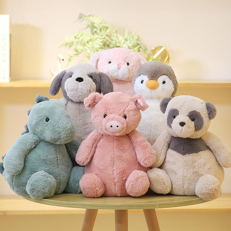 Plush Giraffe Koala Animal Toy With Pp Cotton Filling Soft Stuffed Animal Gift For Kids And Babies