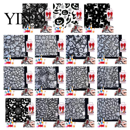Diy Party Favors for Children DIY Coloring Blanket with 24 Markers, Color Your Own Blanket, 59" X Quiet Time Creative Projects 45" Soft Cozy