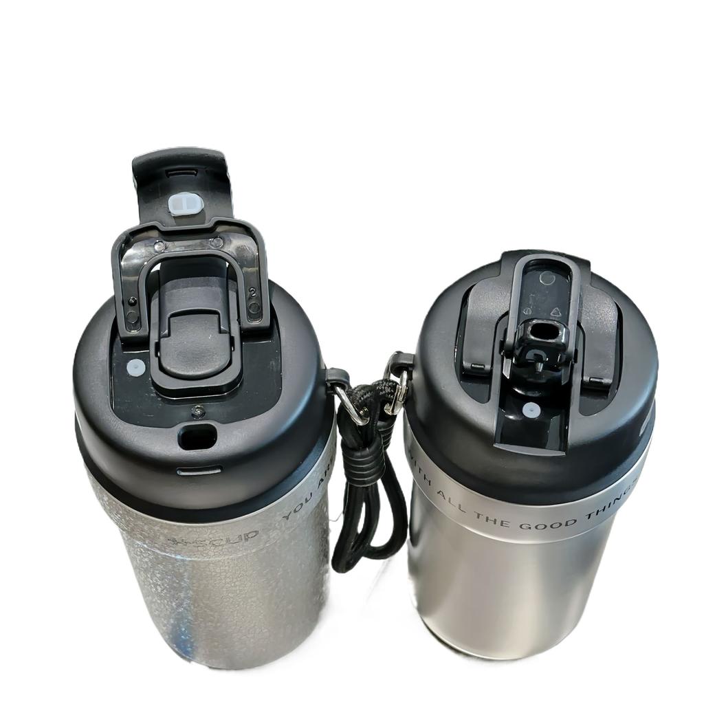 Stainless Steel Thermal Insulation Coffee Cup Large Capacity Accompanying Cup Portable Thermos Cup