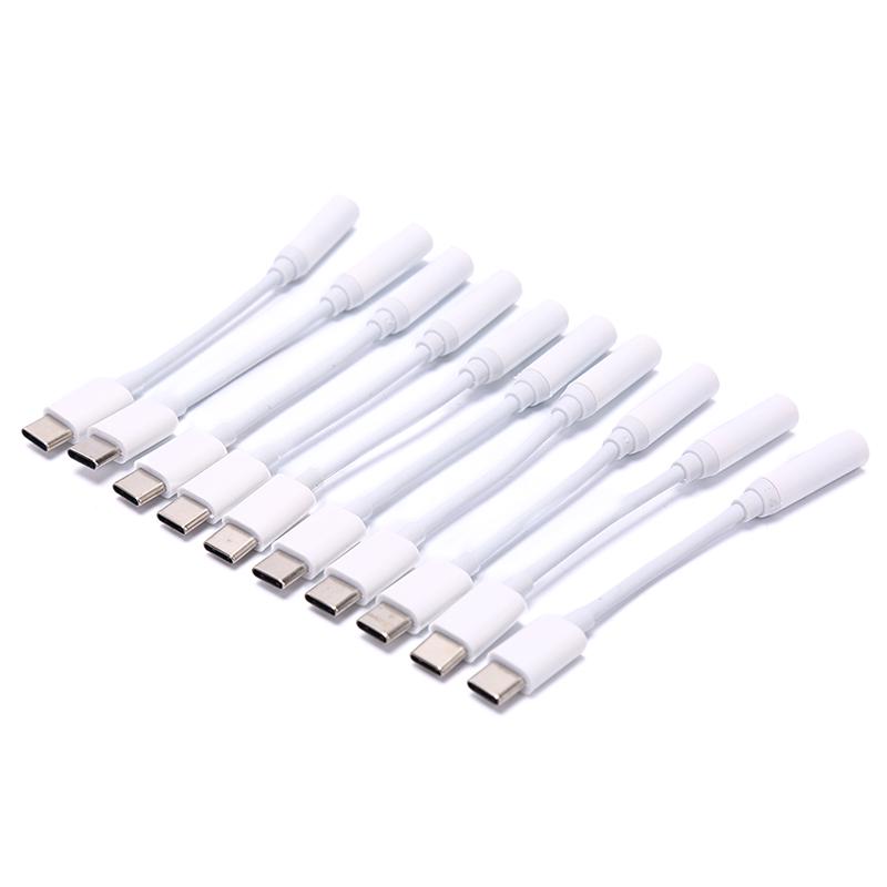 Typ-C auf 3,5 mm Kopfhörerkabel-Adapter Typ C Stecker auf 3,5 mm Aux Audio Buchse