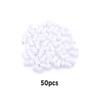 50 Pcs Eyelash Glue Anti-blocking Needle Four-color Embedded New Eyelash Glue Needle Glue Bottle Spout Needle
