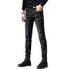 Spring And Autumn Winter New Men'S Regular Jeans Slimming Straight Stretch Business Versatile Long Pants