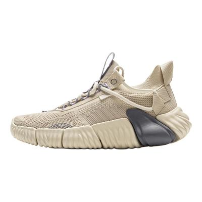 Soft Lightweight Trendy Breathable Low-Top Casual Shoes Men Sneakers Gray AGLV143-4