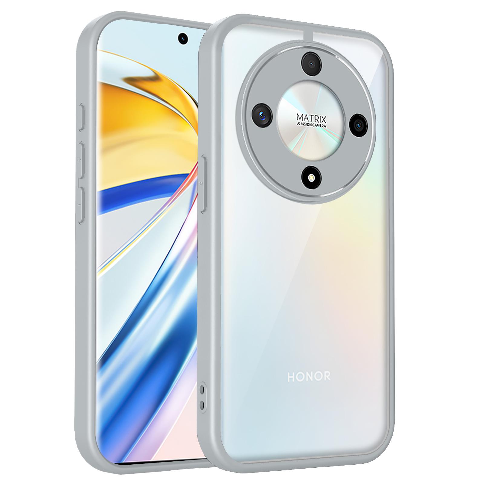 

Honor Magic 8 Lite Case Air Cushion Shockproof Silicone Bumper Clear Matte Back Cover Hard Phone Case for Honor Magic 8 Lite 5G HONOR Magic8 Lite