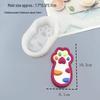 Mini Silicone Cat Paw Mold – Pinchable & Cute for Handmade Crafts