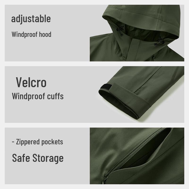 Skechers Magic Cube Unisex 3-in-1 Waterproof Fleece Jacket L424W168