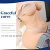 Silicone Doll Real Silicone Sex Doll for Men Realistic Ass Vagina Anal Love Doll 43.5*30*10CM