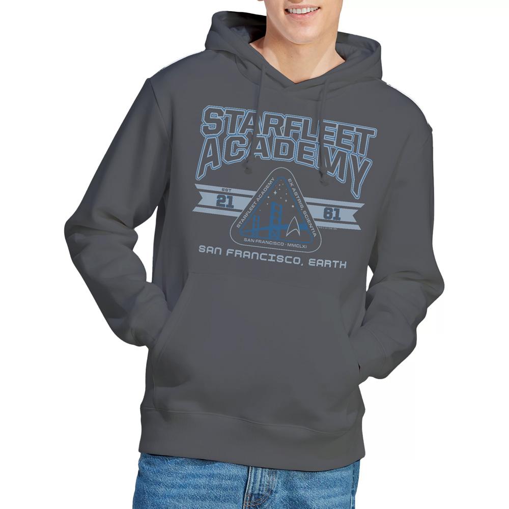 STAR TREK Mens Starfleet Academy Earth Hoodie