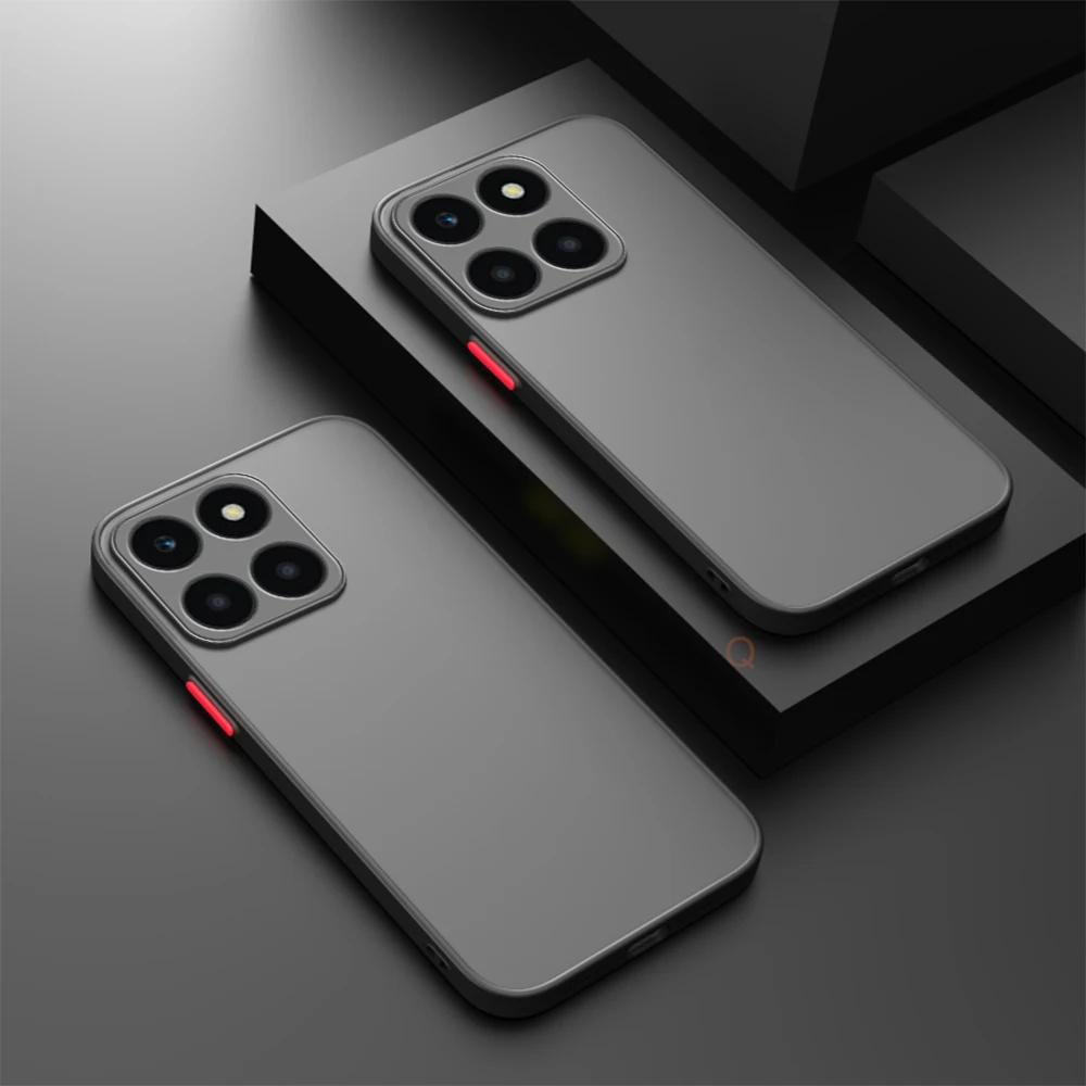 

Matte Translucent Hard Case For Huawei Honor X8 X6 X8b X8a X6a X6 70 Lite 4g 5g Shockproof Silicone Frosted Back Cover X6s Honor X8b