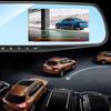 New 4.3 Inch Dual Lens 1080P 170 Degree Car DVR Dash Cam Video Recorder 720p 140 Degree Rear View Mirror Camera