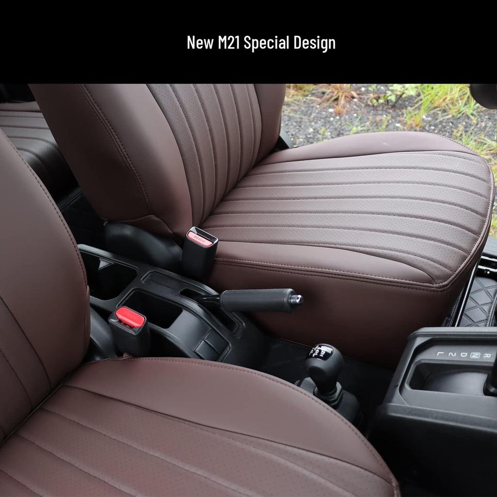 3-Door Jimny 2018+ JB64 JB74 Leather Premium Full Surround Seat Covers