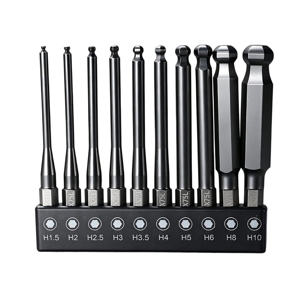 Steel Hex Screwdriver Bit Reduced Shank Magnetic Driver Bit New Power Tool Accessories