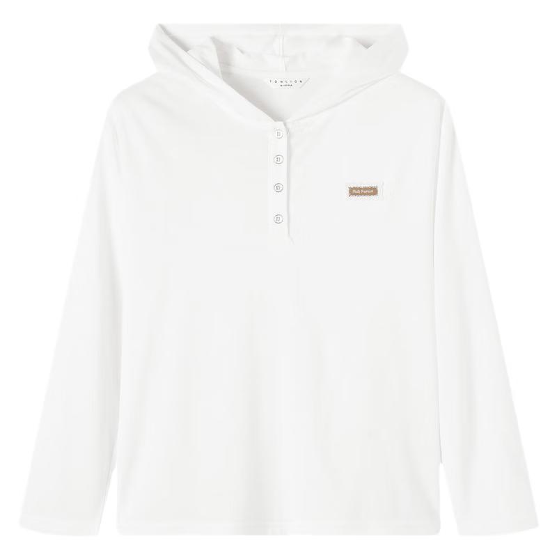 TonLion Women s Hooded Long-Sleeve T-Shirt S