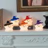 RGB Ghost Night Light for Children Rechargeable Cute Halloween Themed Earable Lamp Desktop Decorative Light Gift for Kids