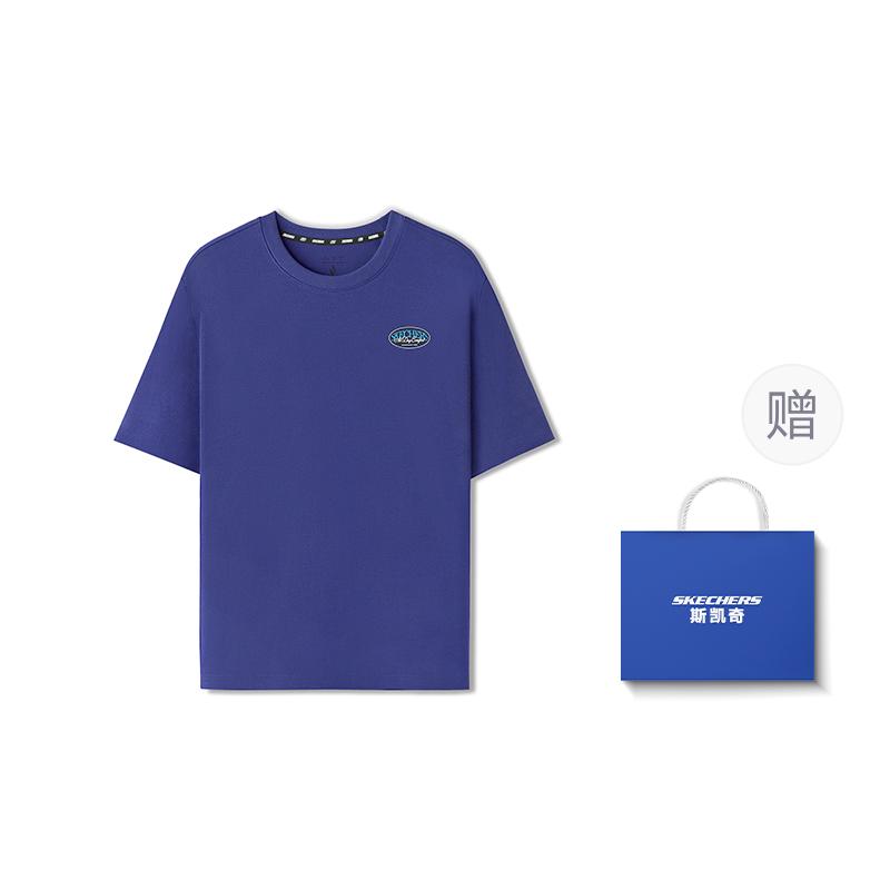 Skechers Sports Life Collection T Shirt Unisex Captain Purple L225U118-013D