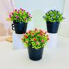 Flower Faux Rose Ball Greenery For Wedding Decor Home Office Tabletop Display
