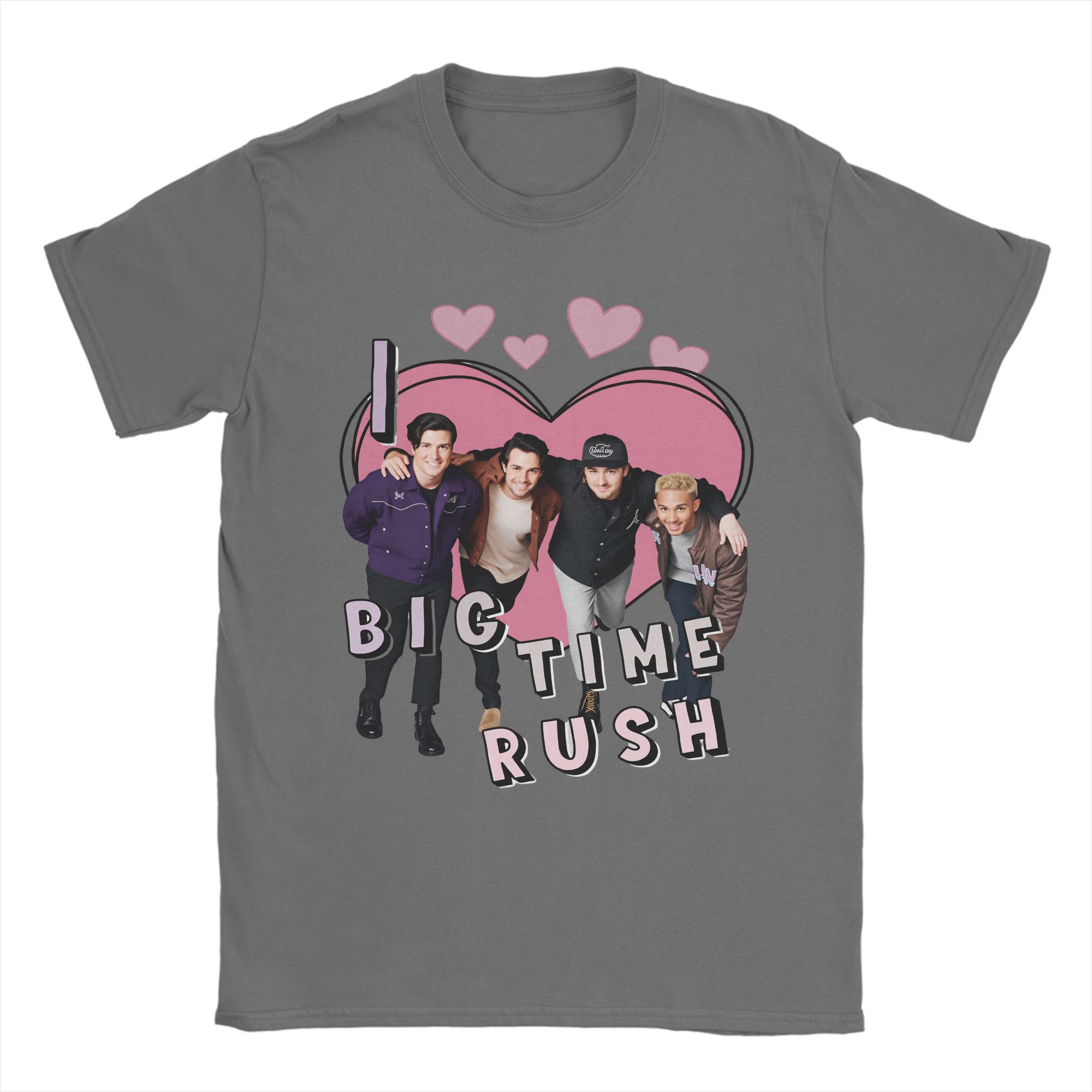 

Big Time Rush 2025 Tee Shirt for Men Women Gift Idea T Shirts Cotton Clothes 4XL