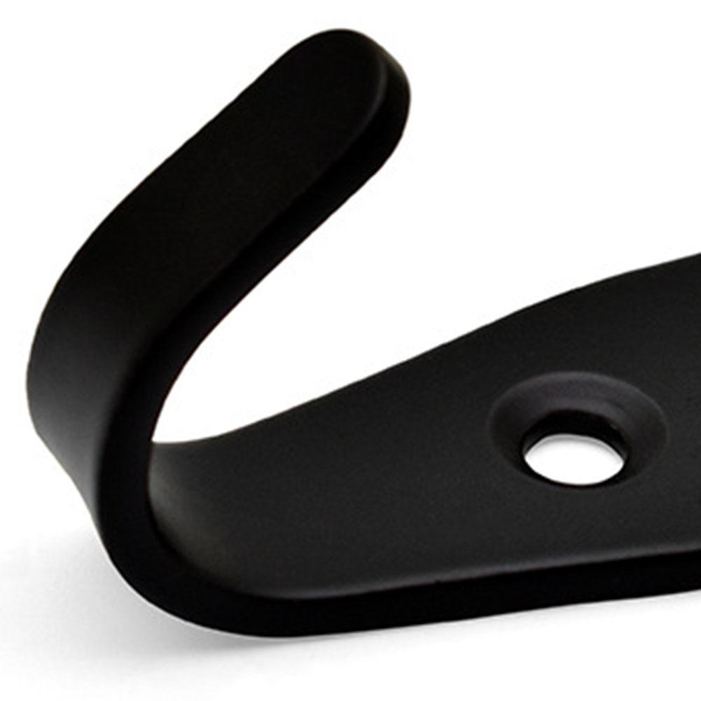 4pcs Clothes Hook Door Wall Hook Hanger Stainless Steel Towel Hook For Bathroom Clothes Coat Holder Bedroom Robe Rack Organizer