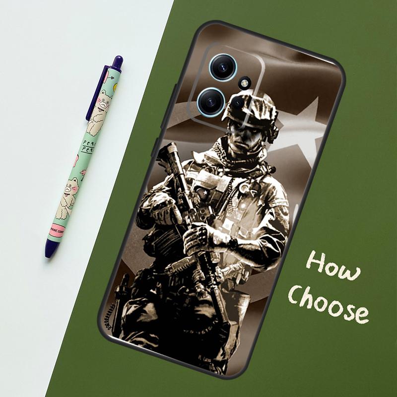Military Army Special Forces Case For Xiaomi Redmi Note 9 10 11 12 Pro Note 12S 9S 10S 11S Cover For Redmi 12 9C 10C 12C