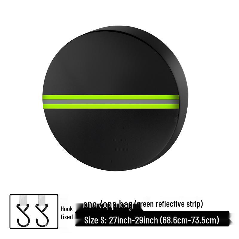 Car Tire Cover and Storage Bag for Spare, Snow, and Drift Tires