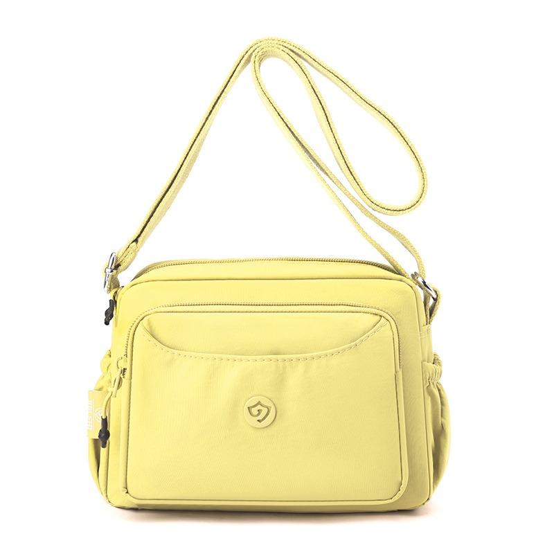 Nylon Cloth Bag Summer New Women's Bag Fashion Multi-layer Women's Casual Mother Bag Shoulder Messenger Bag