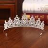Princess Bridal Tiara Crown For Women Children Elegant Hair Headpiece For Wedding Prom Birthday Party Bridal Headpiece Accessory