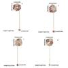 Creative Book Markers Flower & Clock Bookmarks with Pendant Chain Page Markers Retro Bookmarks for Students Teachers